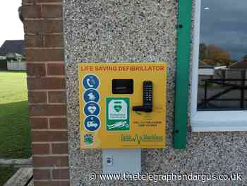 Bolton Villas install club defibrillator - Bradford Telegraph and Argus