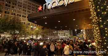 U.S. retail stocks slide on Black Friday as new virus worries arise - Reuters