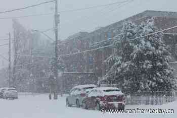 Winter weather travel advisory for Renfrew, Arnprior and Calabogie areas - renfrewtoday.ca