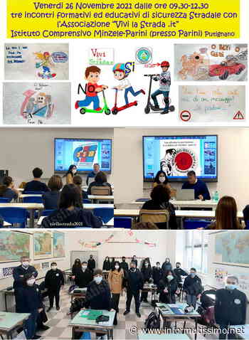 Sicurezza stradale in 180 minuti alla Scuola Parini di Putignano - Putignano Informatissimo
