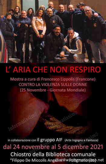 Putignano - Una nuova mostra di immagini toccanti del fotografo Francone Lippolis - Putignano Informatissimo