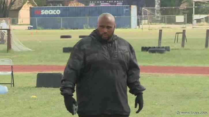 Austin LBJ football coach reveals son's death before Jaguars playoff win