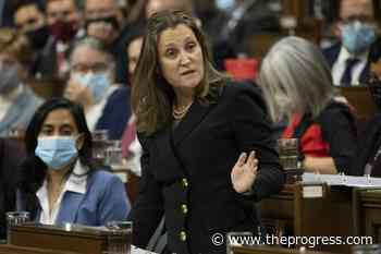 Freeland says Canada may retaliate against US softwood lumber duty rate – Chilliwack Progress - Chilliwack Progress