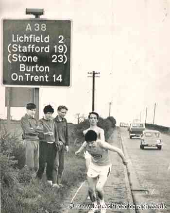 QEGS relay team on way from Blackburn with message for Queen