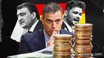 ERC y PDeCAT se llevan 43 millones en las enmiendas de los Presupuestos de Sánchez, el PNV 42 y Bildu 28 - okdiario.com