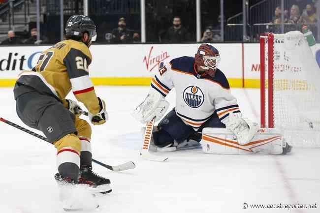 Koskinen stops 36 shots, Edmonton tops Golden Knights, 3-2 - Coast Reporter