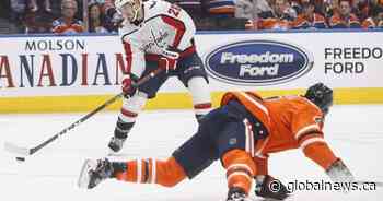 Edmonton Oilers defenceman Kris Russell on verge of NHL record for blocked shots - Globalnews.ca