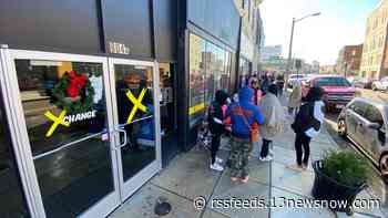 Shoe sale draws hundreds of shoppers to store in Norfolk on Black Friday
