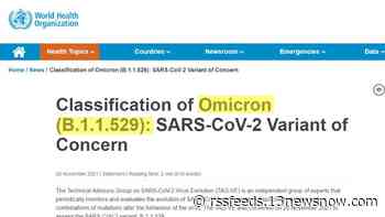 Health experts explain what we know about Omicron coronavirus variant