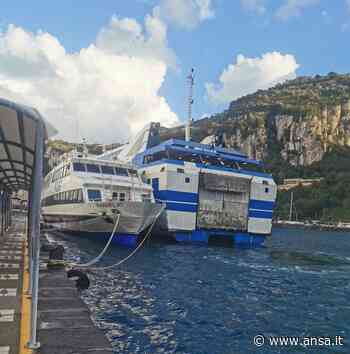 Maltempo:incidente a Capri tra nave e aliscafo,nessun ferito - Agenzia ANSA