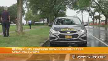DMV cracking down on driver's permit test cheating