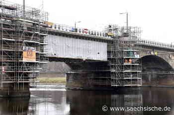 Dresden: Bogensanierung an der Albertbrücke dauert länger - Sächsische.de