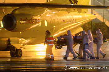 Dresden: Rettungsflugzeug mit Corona-Patienten gestartet - Sächsische.de