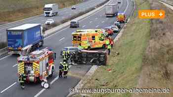 Eine Corona-Infizierte gerät in einen Unfall auf der A8 - und geht auf Abstand