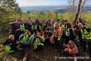 Zesdejaars De Schatkist en Cocon genieten in Durbuy van de natuur - Het Nieuwsblad