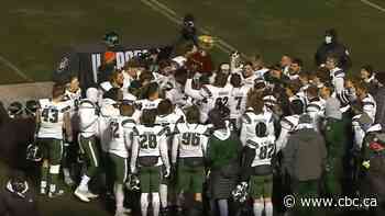 Huskies score last-second touchdown to down the Montreal Carabins 14-10 in the Uteck Bowl