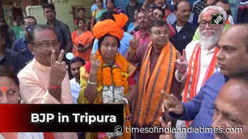 BJP makes a clean sweep at Tripura civic polls