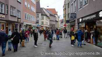 So viel war am ersten Adventssamstag in der Augsburger Innenstadt los - Augsburger Allgemeine