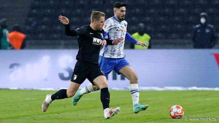 Siebte Minute der Nachspielzeit: Hertha kassiert späten Ausgleich gegen Augsburg - rbb24