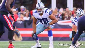 Cowboys starting RT (COVID) out against Saints