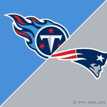 Follow live:  AFC-leading Titans attempt to keep Patriots at bay