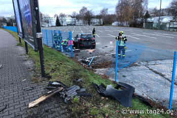 Nach Unfall in Chemnitz: Fahrer stirbt im Krankenhaus - TAG24