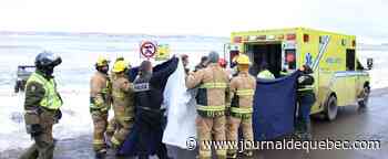 [EN PHOTOS] Un corps retrouvé dans le fleuve
