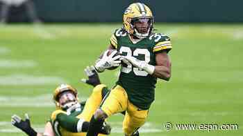 Packers RB Jones, WR Lazard active vs. Rams