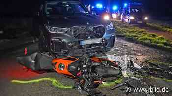 Raesfeld: Ersthelfer bricht nach Motorradunfall zusammen | Regional - BILD
