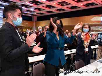 "We are the alternative to the CAQ," Anglade tells Liberals as party shifts to green