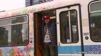 What this colourful LRT is doing in Calgary's west downtown