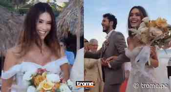 Darlene Rosas se casó con Ricardo Oviedo en México: Mira las postales de su boda - Diario Trome