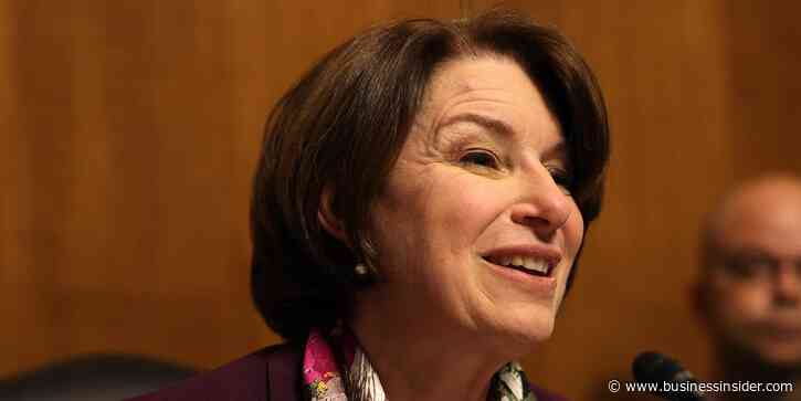 Sen. Amy Klobuchar says 'we need kids to go into jobs where we have shortages' like healthcare workers, plumbers, electricians