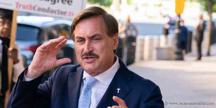 Mike Lindell says he's pulling MyPillow ads from a Christian radio network because it won't discuss why he was 'canceled'