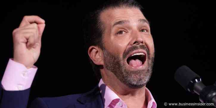Donald Trump Jr. praises European 'riots' over COVID-19 restrictions and claims Americans sit back 'like sheep'