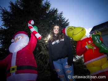 Carp teen creates winter wonderland for Food Bank donations - Ottawa Citizen