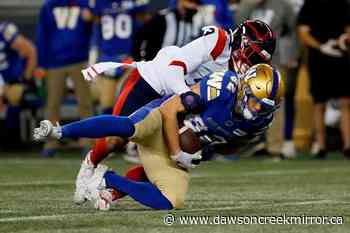 Montreal Alouettes linebacker Patrick Levels standing by his CFL playoff guarantee - Dawson Creek Mirror