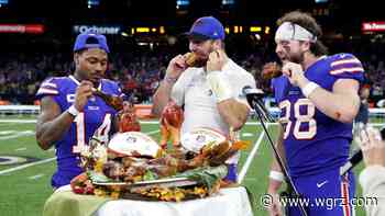 'Too big of a bite': Bills' Dawson Knox shows appetite after Thanksgiving win - WGRZ.com