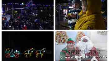 Felixstowe Christmas light switch brightens poor weather - Ipswich Star