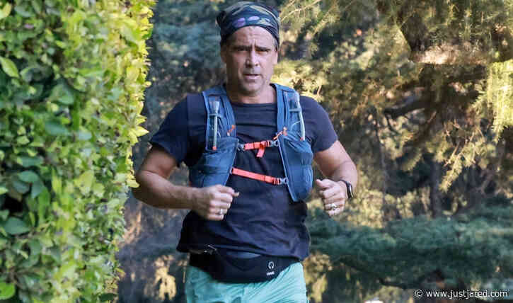 Colin Farrell Spotted in Short Shorts for a Post-Thanksgiving Workout!