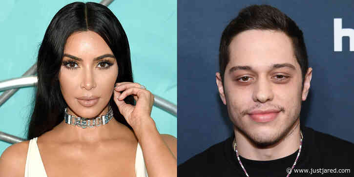 Kim Kardashian & Pete Davidson Take Selfies Together With a Tourist in LA