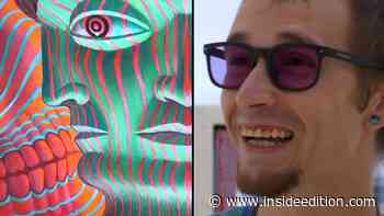 The Mesa Contemporary Arts Museum in Arizona Now Offers EnChroma Glasses for Colorblind Guests - Inside Edition