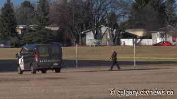 Man stabbed at playground, sent to hospital