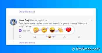 Twitter for iOS readying Reactions, Downvotes, and Sorted Replies