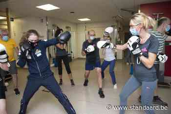 Bokskampioene Delfine Persoon bokst met parkinsonpatiënten (Lichtervelde) - De Standaard