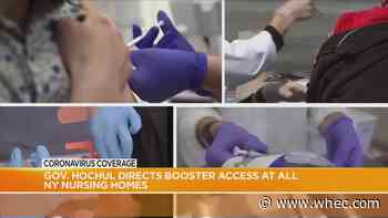 Hochul: NY nursing homes required to begin offering COVID-19 booster