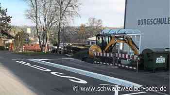 Neuerung an der Burgschule: Aus zwei mach eine Haltestelle