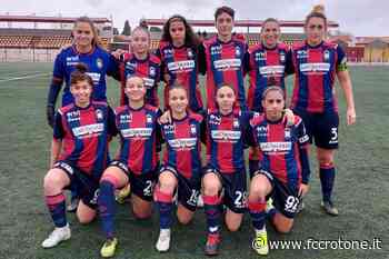 Serie C Femminile, 8a giornata: Crotone-Aprilia Racing 1-1 - F.C. Crotone