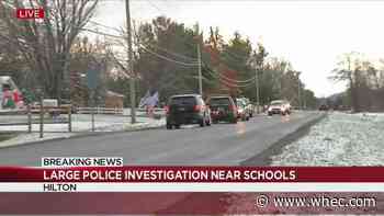 Police investigation underway near Hilton schools