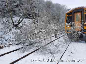 Severe weather causes disruption to bus and train services